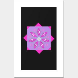 Starry Eyes. A beautiful abstract design featuring funky eyes and a pretty pink, purple and lime pattern. Available in a range of products. Posters and Art